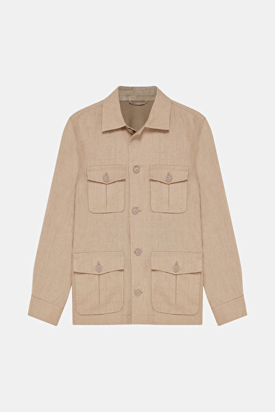 W Collection Ekru Buttoned Jacket