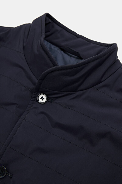 W Collection Indigo Buttoned Vest