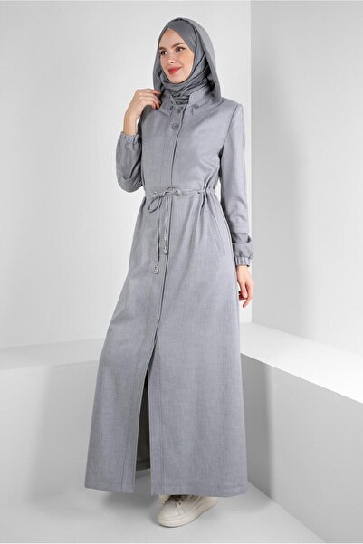 Alvina Hooded Waist Gathered Curtain 10777