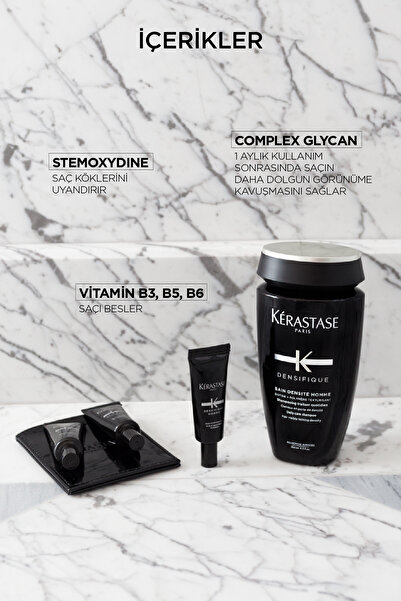 Kerastase Densifique Bain Densifique Homme Erkekler Için Yoğunluk Kazandıran Şampuan 250ml 250ml
