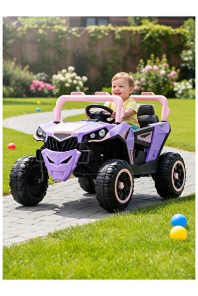 CAR سيارة كهربائية رباعية الدفع بمحركين وبطارية 12 فولت 4.5 أمبير، RC 29-F610...