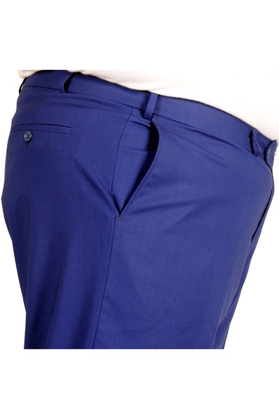 ModeXL Mode Xl Παντελόνι Ύφασμα 17002 Κοινοβούλιο