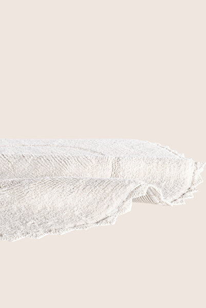 İrya Ecru Cathy Στρογγυλό Χαλάκι Μπάνιου - 100x100