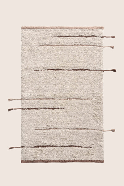 İrya Earth Single Bath Mat 100% Cotton 60X100 cm Brown