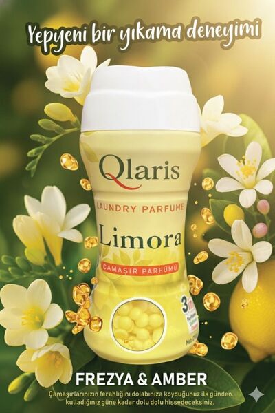 Vegan Formüllü Granül Çamaşır Parfümü & Çamaşır Yumuşatıcısı LİMORA 210 gr