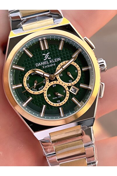 Daniel Klein Özel Deri Kutulu Çelik Kordon Iç Fonksiyonları Aktif 3 Atm Suya Dayanıklı Erkek Kol Saati