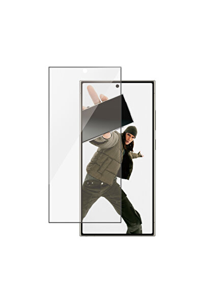 Panzer Glass واقي شاشة واسع للغاية لهاتف Samsung Galaxy S24 Ultra - شفاف