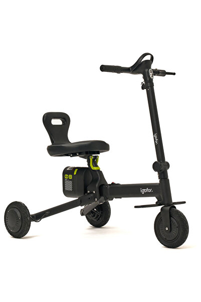 igofor 3 Tekerlekli Katlanabilir Elektrikli Oturulabilir Scooter – Hafif, Taş...