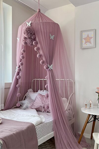 PAMUKA Tül Cibinlik Plus Dusty Lilac