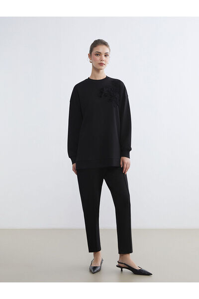 LC Waikiki Γυναικείο αθλητικό παντελόνι LCW Modest με ελαστική μέση