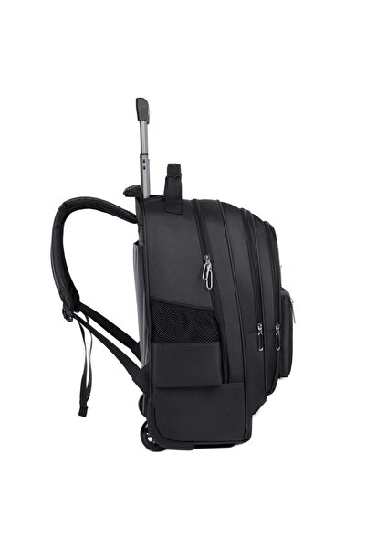 Generic Multifunctional Rolling Backpack with Universal Wheels – Large Capacity Travel & School Bag