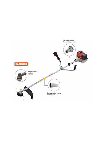 Genel Markalar MİKAWA X800 Benzin Motorlu Yan Tırpan 3 Hp