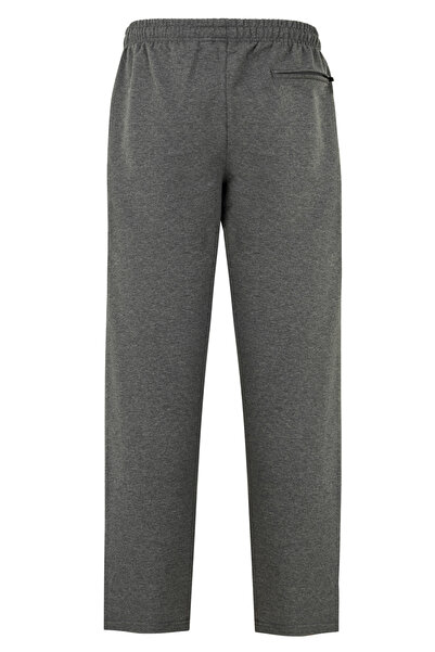 REMSA Sport Men's Sweatpants with 3 Pockets and Zipper Rea-0705 Anthracite