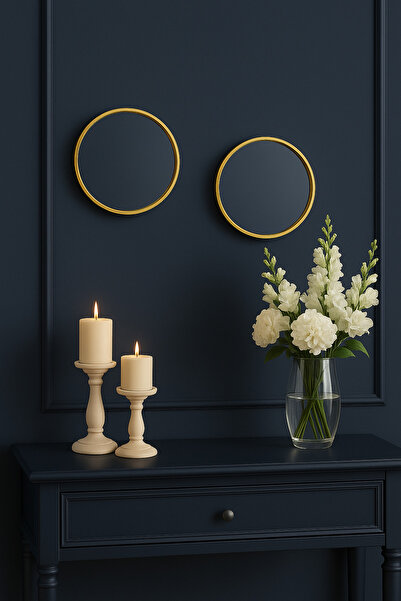 Arma House 2'li Ayna Kozmetik Takı Düzenleyici Organizer & Servis Sunum Tepsisi