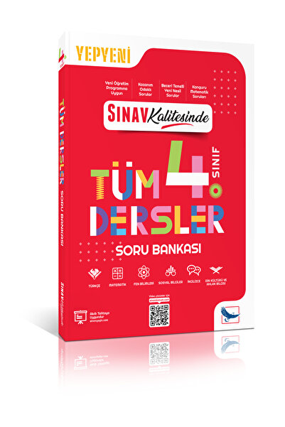 Sınav Yayınları 4. Sınıf Tüm Dersler Soru Bankası