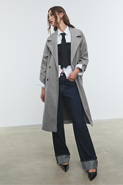 Stradivarius Soft-touch trench coat