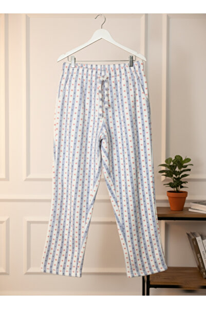 Altınay Luxury Pocket Fleece Winter Pajama Bottoms