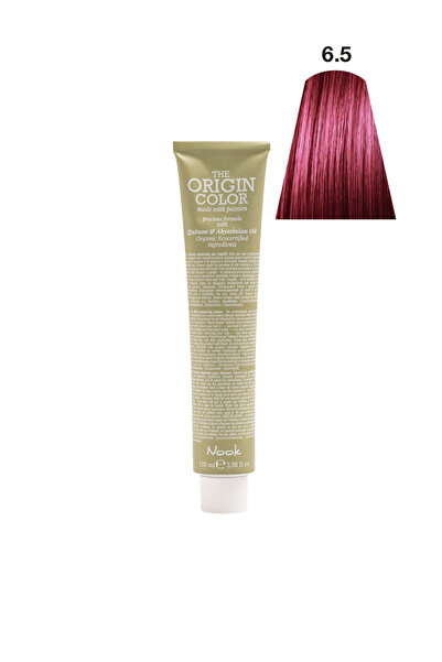 Nook Origin Color Profesyonel Saç Boyası 100ml - Akaju Kahve / Parlak Maun Ko...