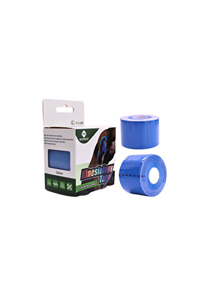 Wiomed شريط الحركة، 2 بوصة × 16.5 قدم، أزرق