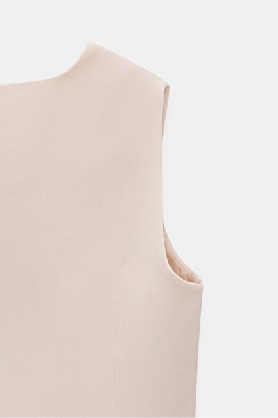 Saade Светлорозово сако с джобове, детайли, 3 копчета и подплата