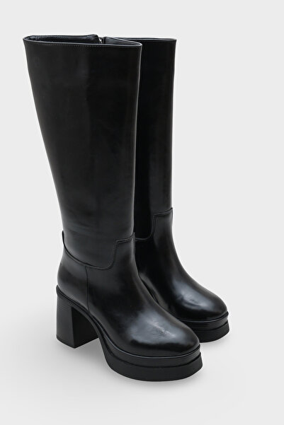 Capone Outfitters Γυναικείες μπότες με στρογγυλό τακούνι