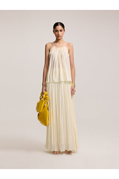 BAQA Strappy Yellow Blouse