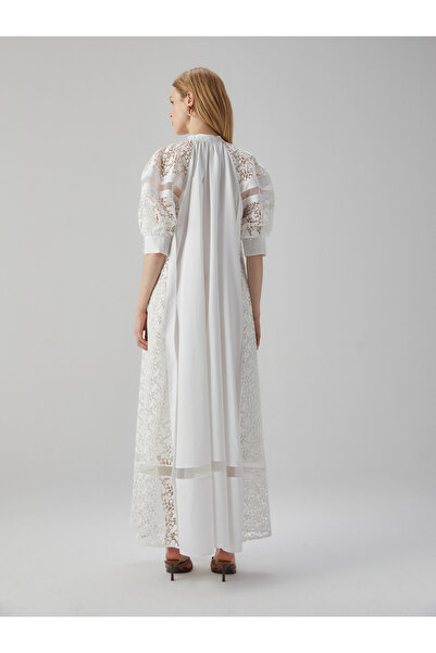 BAQA Lace Detailed Long Dress