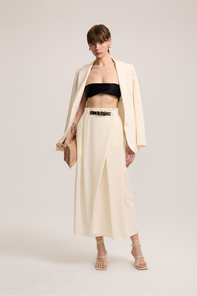 BAQA Belt Detailed Skirt