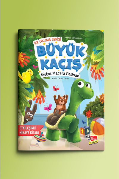 Dikkat Atölyesi Yayınları ilk Okuma Serisi - Büyük Kaçış Tostos Macera Peşinde