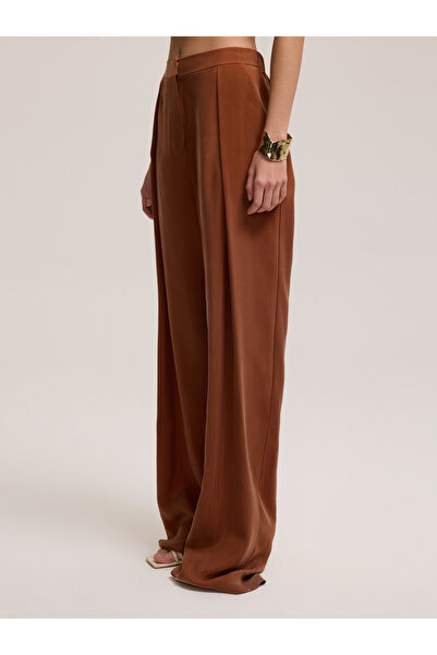 BAQA High Waist Cupro Pants