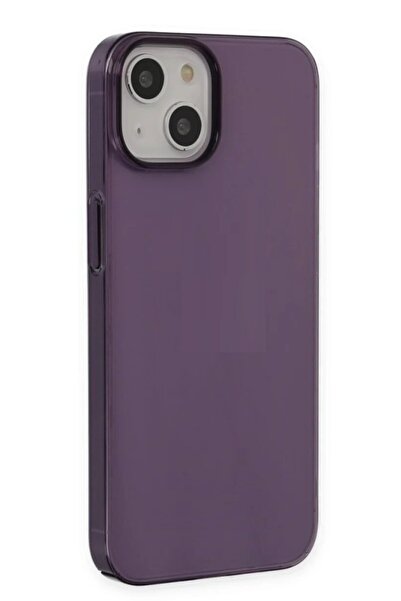 UnDePlus حافظة لهاتف ابل ايفون 14 مضادة لبصمات الاصبع وشفافة كريستالية ولا تاصفر