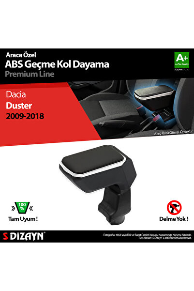 S Dizayn S-Dizayn Dacia Duster Kol Dayama Kolçak Geçmeli ABS Gri 2009-2018 KL...