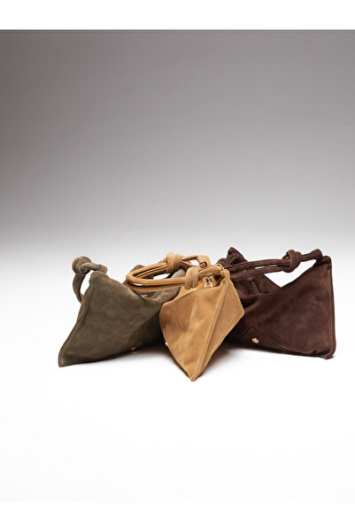 BAQA Small Size Suede Bag