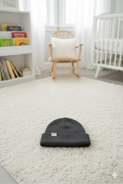 Kuğu Baby 4’lü Ribana %100 Pamuklu Unisex Bebek Bere Koleksiyonu