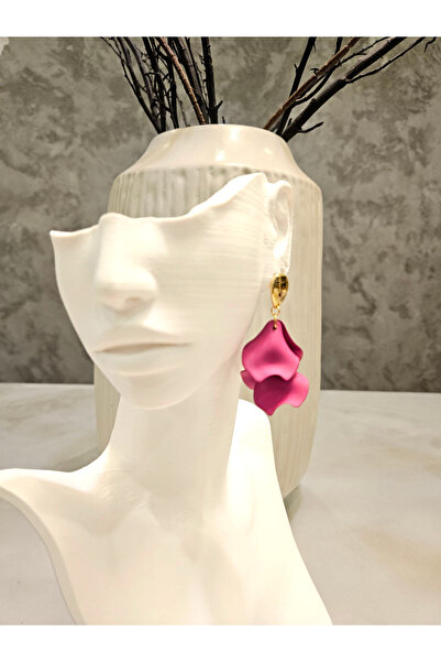 Alyas Aksesuar 1 Pair of Dangle Chic Leaf Earrings