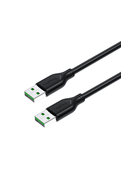 Veggieg Usb-a Male To Male Uzatma Usb 2.0 Kablo 3 Metre