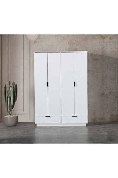 satenhome Armi 4 Kapak 2 Çekmece Gardırop