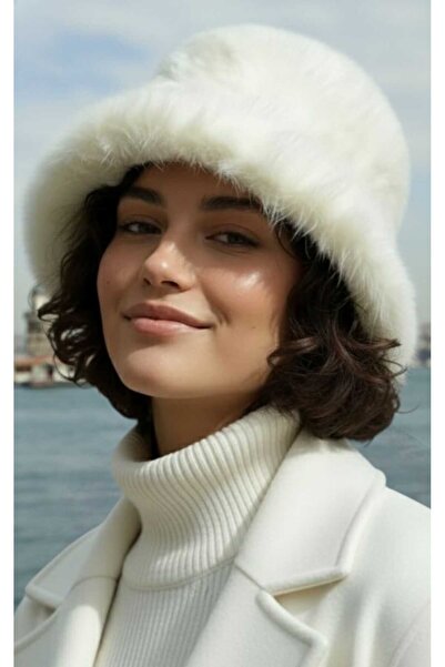 Trenderrs Women's Plush Bucket Hat