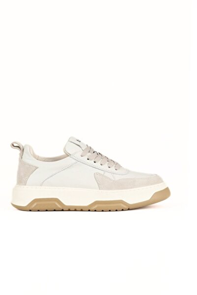 Bueno Shoes حذاء رياضي نسائي من الجلد باللون البيج متعدد الألوان 16wa8232