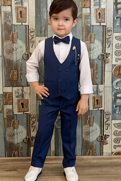 HAYTA Children's Vest Suit with Shirt Set 0-1years - 14years