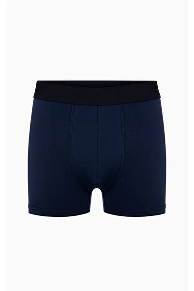 COMBİNE MİCHAİL Мъжки боксерки от памук и ликра, 3 броя, тъмносини