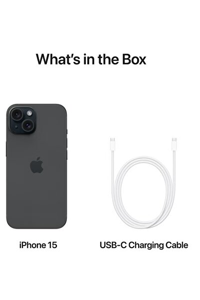 Apple iPhone 15 128GB Black 5G With FaceTime - International Version