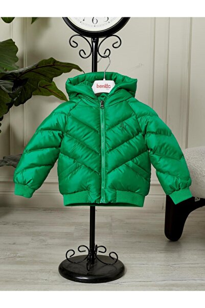 benitto kids Baby Boy Hooded Winter Coat 51332