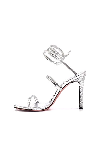 Sofia Baldi Martina Silver - Vegan Women's Heeled Sandals