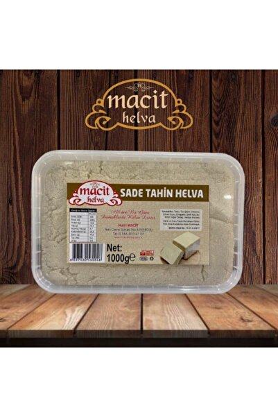inebolu macit helva Sade Tahin Helva 1 Kg (PAKET)