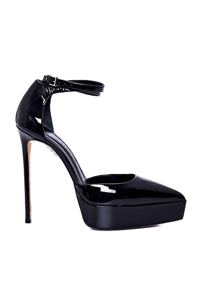 Sofia Baldi Uruk Black Patent Leather Women's Platform