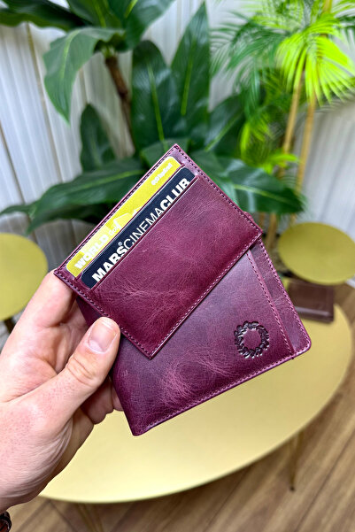 CüzCan Isme Özel Hakiki Deri Bozuk Para Bölmeli Erkek Cüzdanı Kartlık Hediyeli