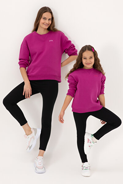 U.S. Polo Assn. Kadın Siyah Yüksek Bel Toparlayıcı Günlük Tayt 50314365-VR046