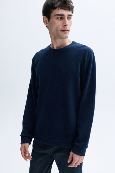 Mudo BİSİKLET YAKA SWEATSHIRT