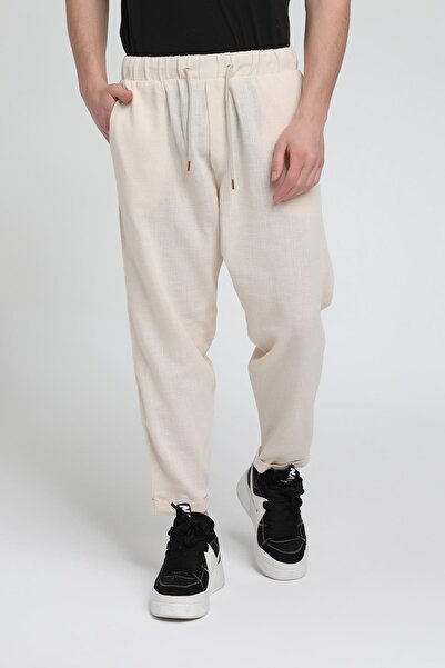 Rocqerx Linen Double Leg Trousers - R-4222